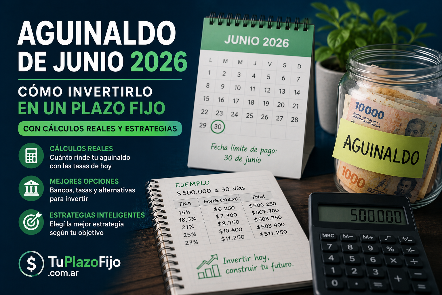 Aguinaldo de junio 2026: cómo invertirlo en un plazo fijo (con cálculos ...
