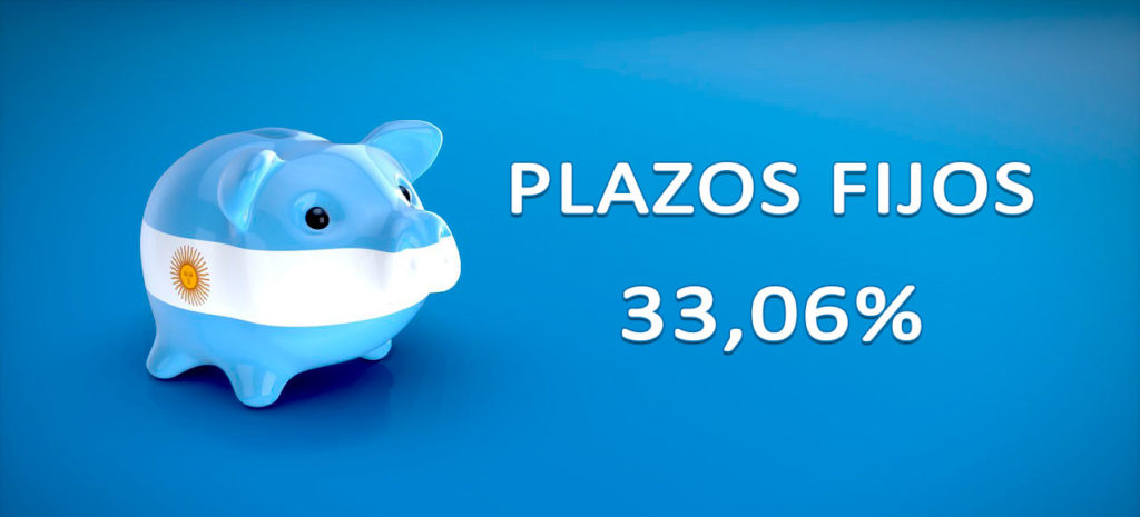 Plazos Fijos 33% en Agosto