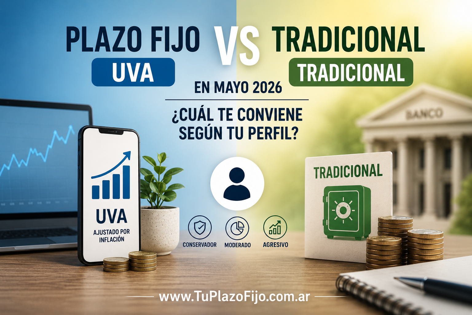 Plazo Fijo UVA vs. Tradicional en Mayo 2026: ¿Cuál te conviene según tu ...